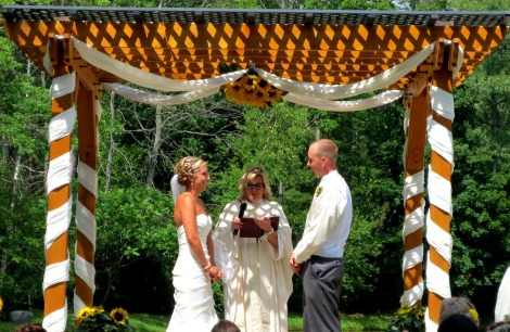 wedding vows under the sun